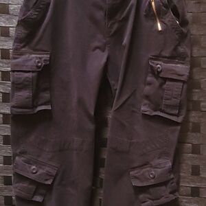 Women's Black Cargo Pants